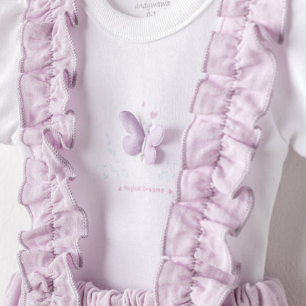 Lilac Magical Butterfly 3 PCS Set