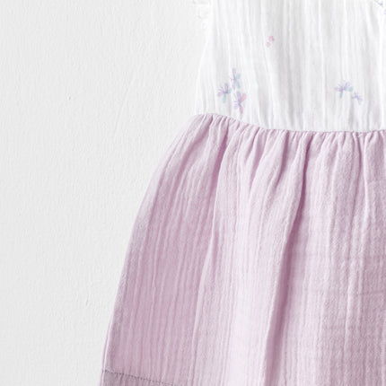 Lilac Magical Butterfly Dress Bloomers Set
