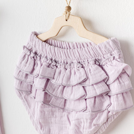 Lilac Magical Butterfly Dress Bloomers Set