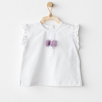 Lilac Magical Butterfly Skirt Set