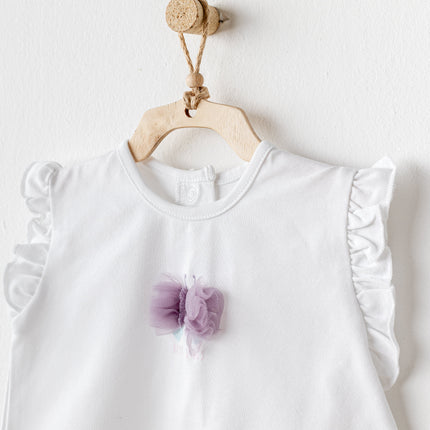 Lilac Magical Butterfly Skirt Set