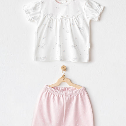 Pink Shorts Cuddly Bunny Bear Outfit