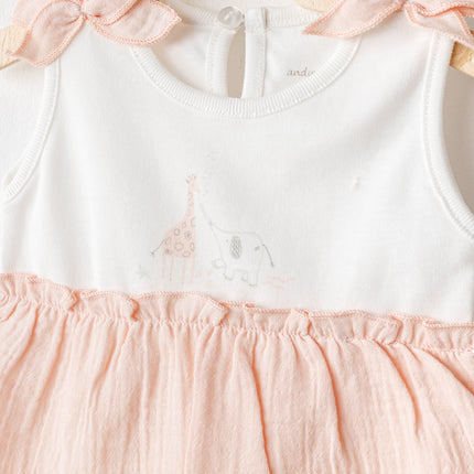 Salmon Family Love Dress Band Set