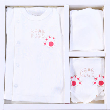 Ecru Bear Hugs 5 PC Homecoming Set