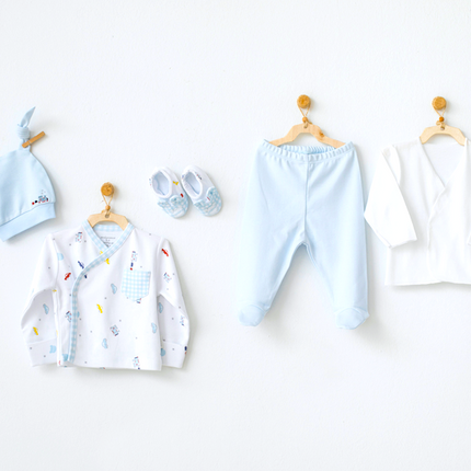 White Chu Chu Train 5 PC Homecoming Set