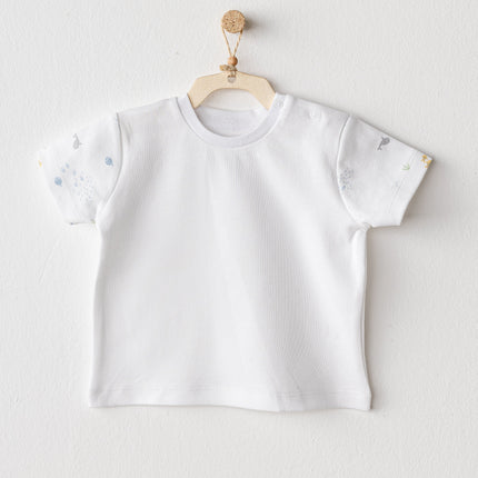 Blue Ocean Muslin Jumpsuit Set