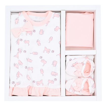 Blush and Cream 5PCs Gift Set