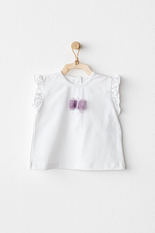 Lilac Magical Butterfly Skirt Set