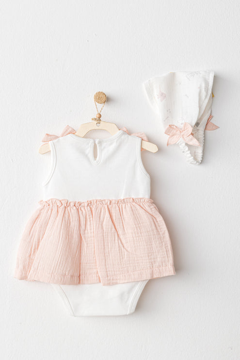 Salmon Family Love Dress Band Set
