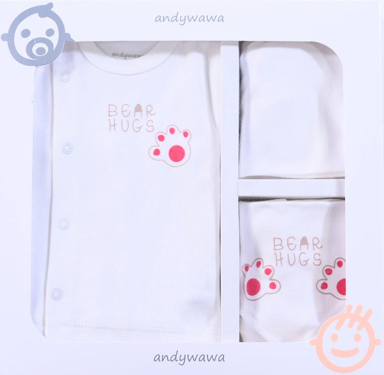 Ecru Bear Hugs 5 PC Homecoming Set