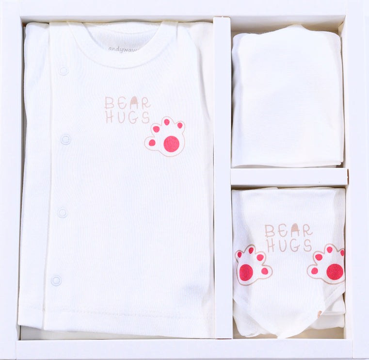 Ecru Bear Hugs 5 PC Homecoming Set