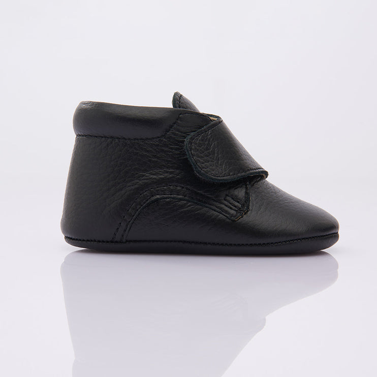 Black Strap Ankle Booties