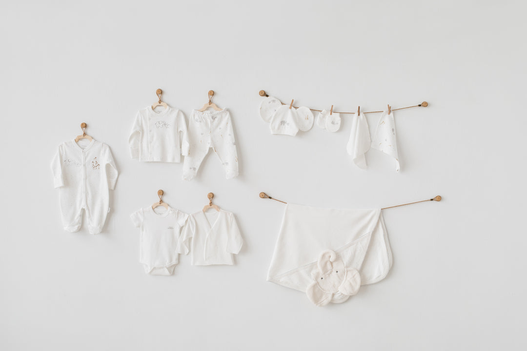 ECRU White Baby Coming Home 10 PCS Set