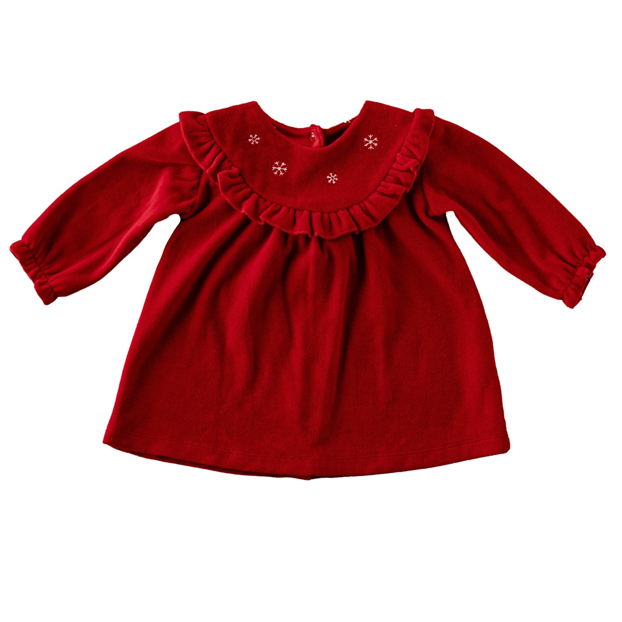 Red Holiday Velvet Smocked Dress AndyWawaUSA Red Holiday Velvet Smocked Dress AndyWawaUSA