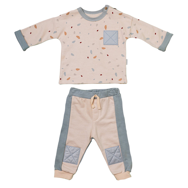 kids-atelier-andy-wawa-baby-boy-beige-leaf-print-colorblock-pocket-outfit-ac24045