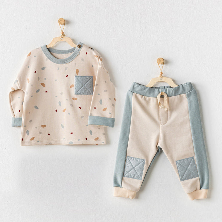 kids-atelier-andy-wawa-baby-boy-beige-leaf-print-colorblock-pocket-outfit-ac24045